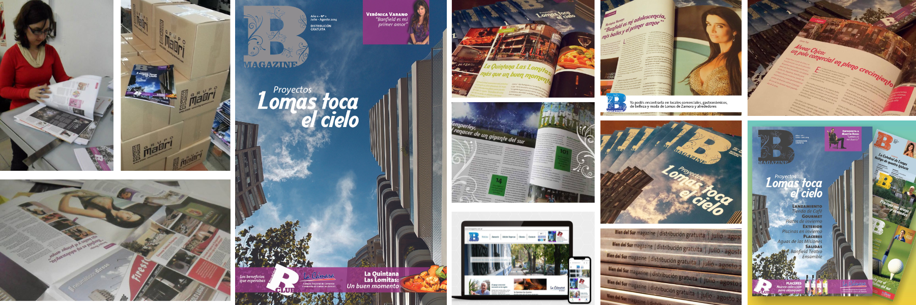 Diseño editorial B magazine